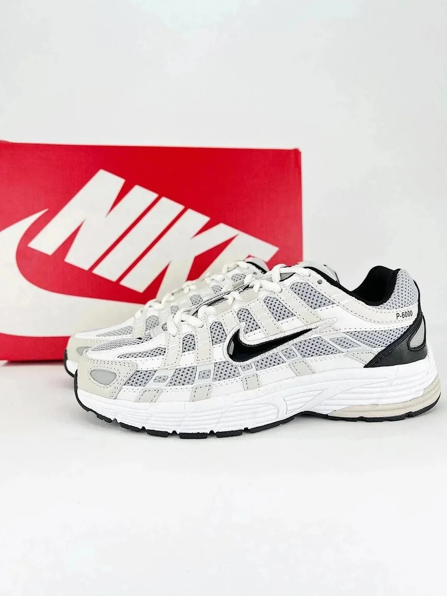 Nike Nike P-6000 Sail/Black Sneakers White - 1
