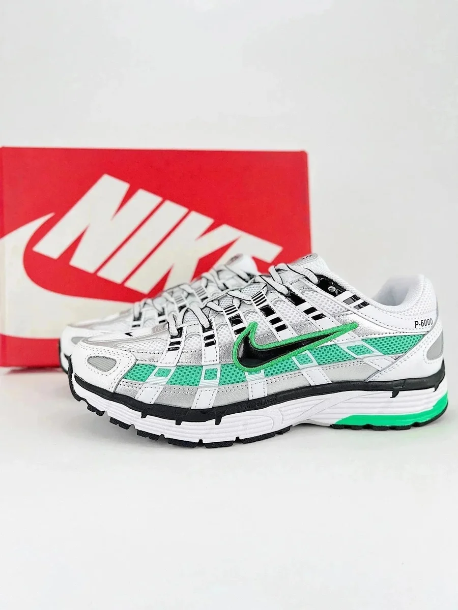 Nike P-6000 Sail/University Red Sneakers