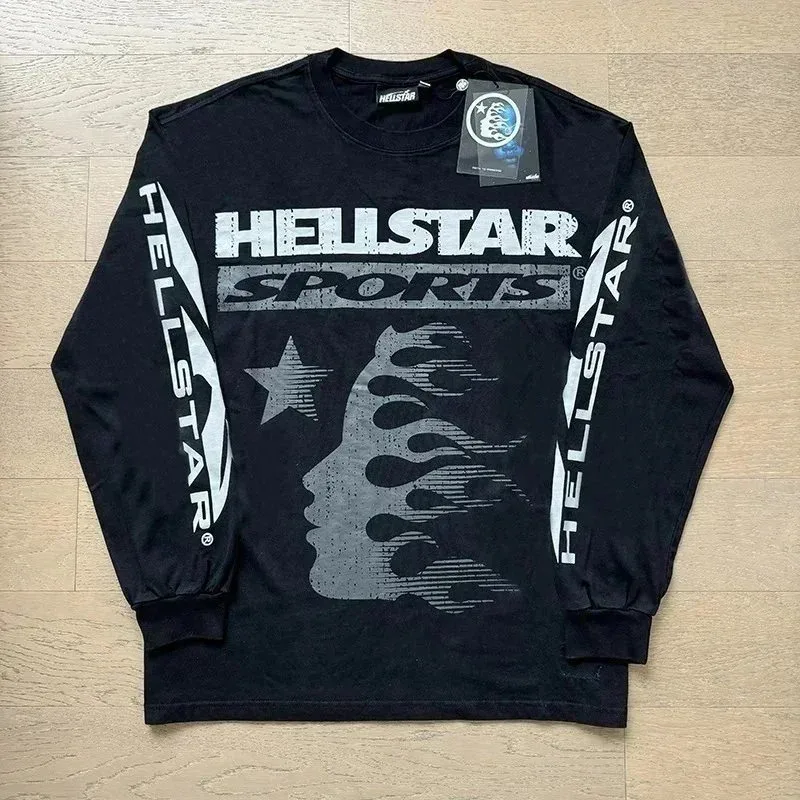 Hellstar Sports Black Long Sleeve T-Shirt