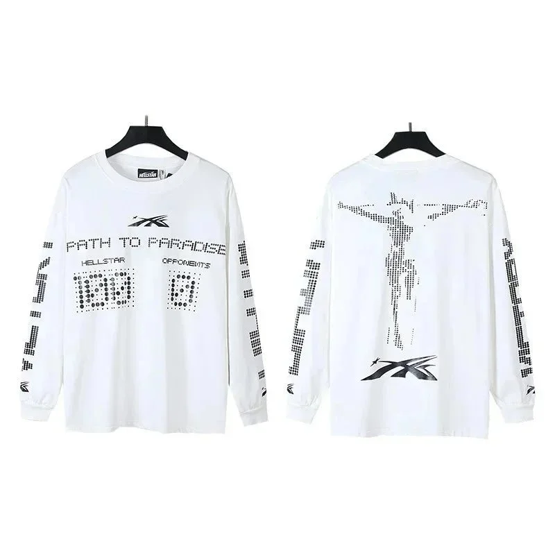 Hellstar Path to Paradise White Long Sleeve T-Shirt