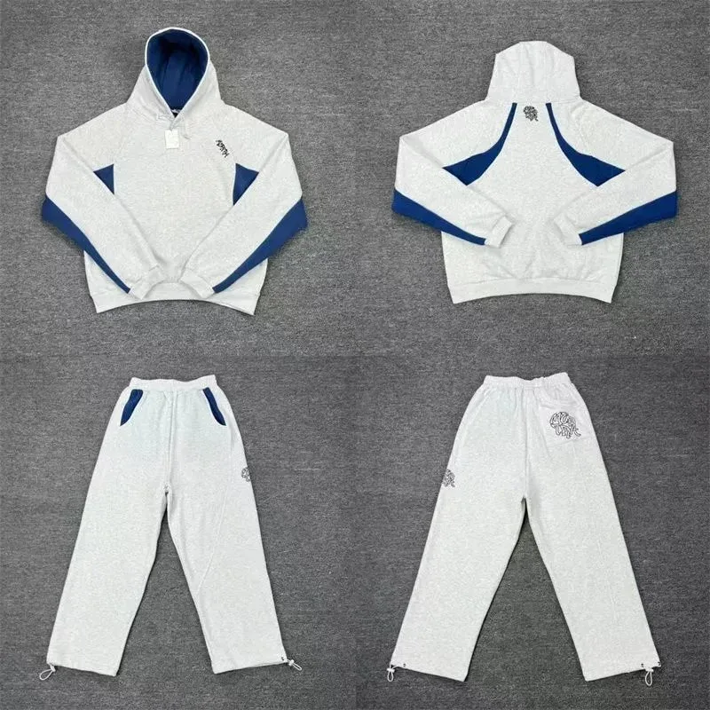 Unknown 30 Tracksuit Set - Grey/Blue