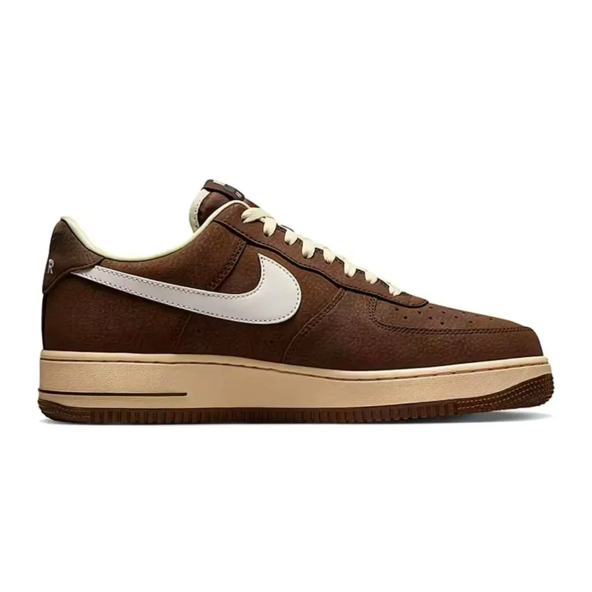 Nike Nike Air Force 1 Chocolate Brown Sneakers Brown - 1