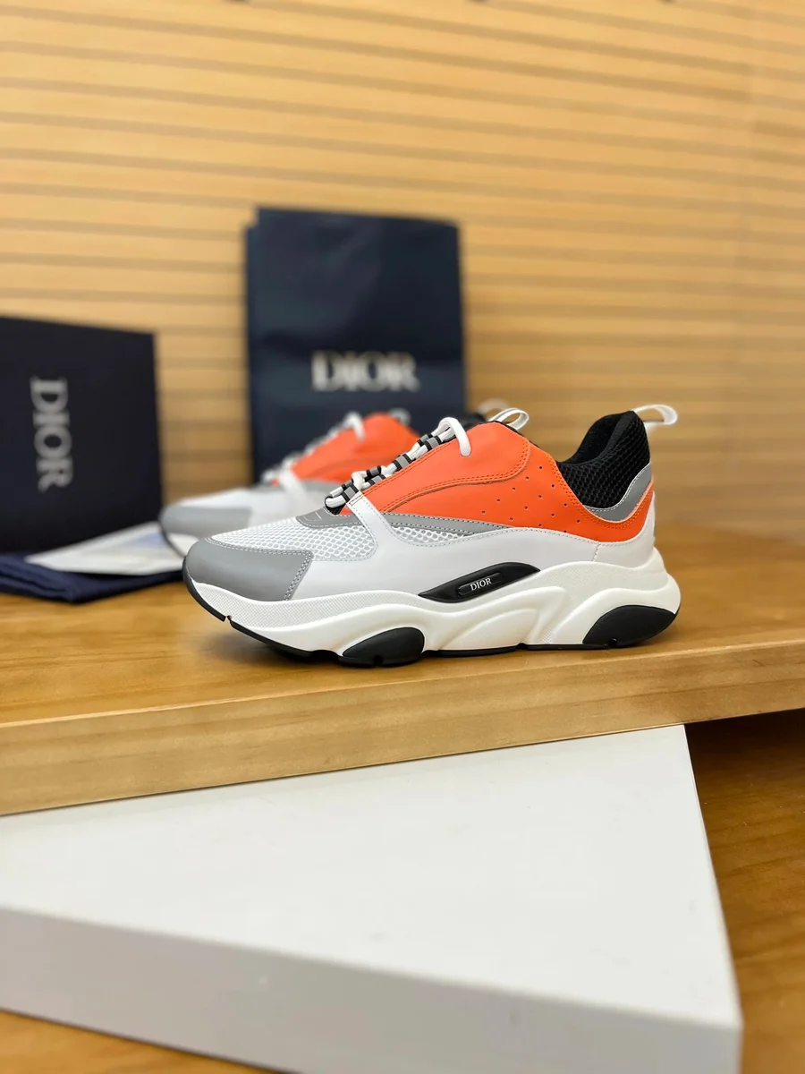 Dior Dior Book Tote Orange/White Sneakers