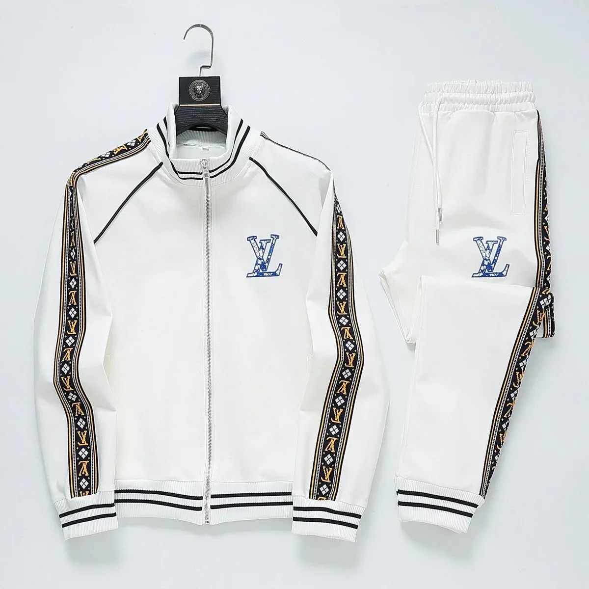 Louis Vuitton LV Trainer White Track Suit
