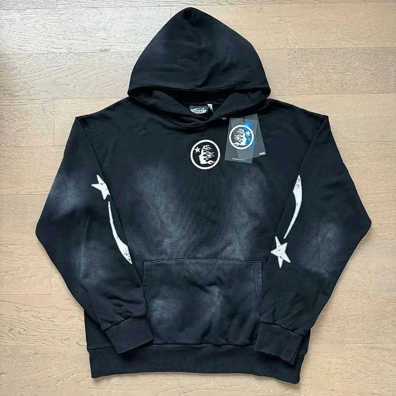 Stussy Stüssy Hoodie Black Star Print Pullover