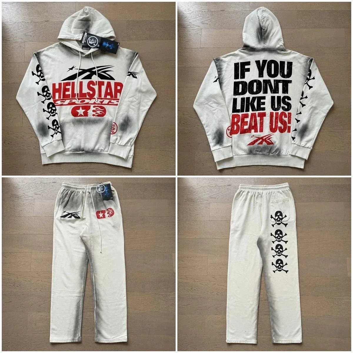 Hellstar Studios 'If You Don't Like Us' Hoodie & Sweatpants Set