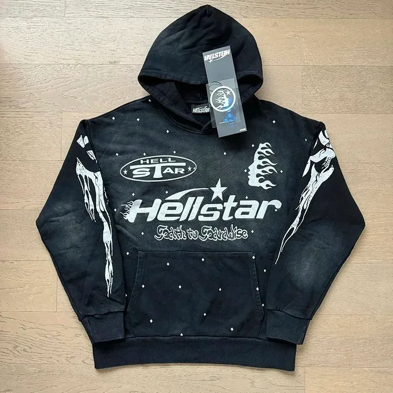 Hellstar Faith to Paradise Hoodie Black