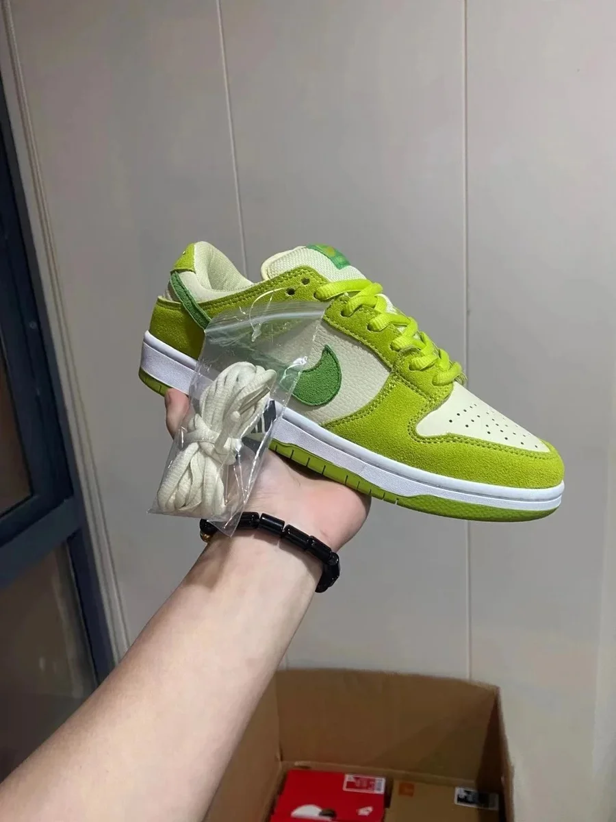 Nike Dunk Low Lime Green/White Sneakers