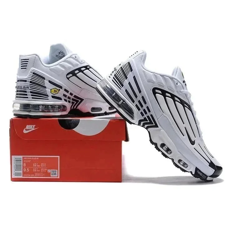 Nike Air Max Plus Tuned Air White/Black Sneakers