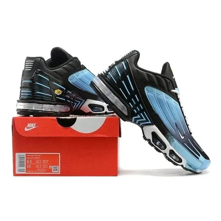 Nike Air Max Plus Tuned Air Black/Light Blue Sneakers