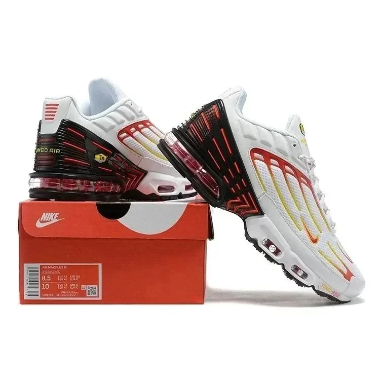 Nike Air Max Plus Tuned Air White/Red Sneakers
