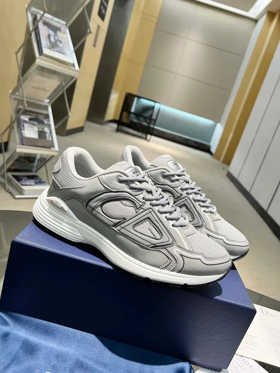 Dior Lady Dior Grey Sneakers