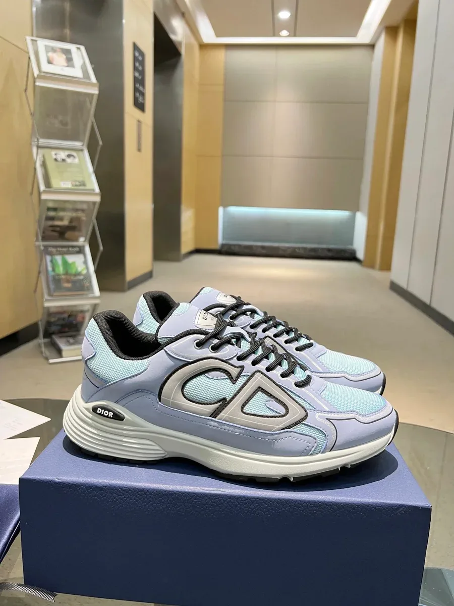 Dior Dior Book Tote Light Blue Sneakers