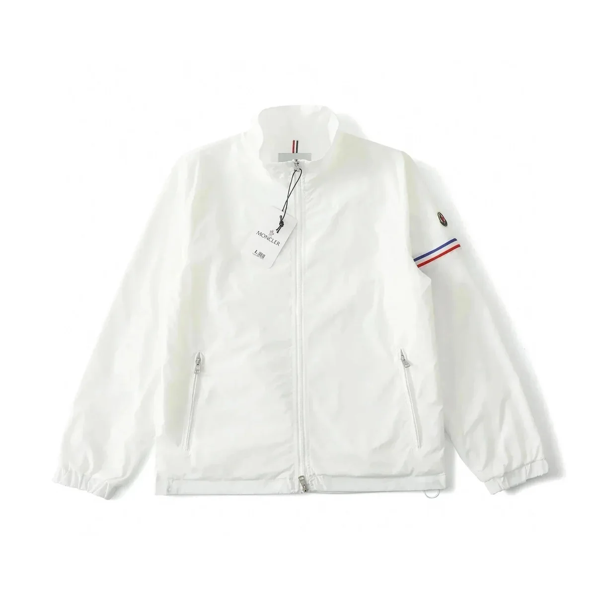 Moncler White Lightweight Jacket