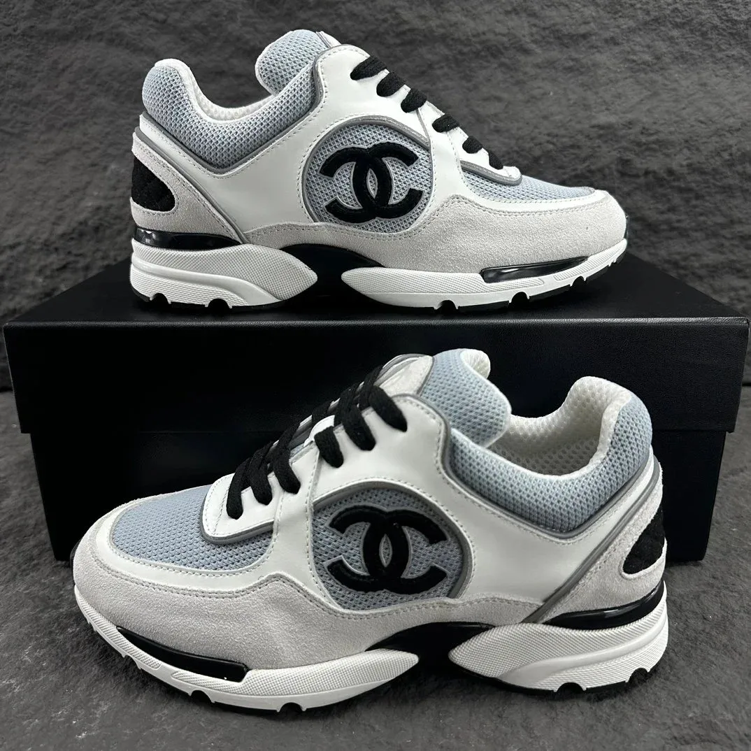 Chanel Runners White/Black Sneakers