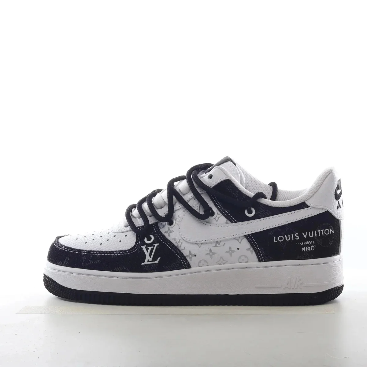 Louis Vuitton Air Force 1 Virgil Nigo White/Black Sneakers