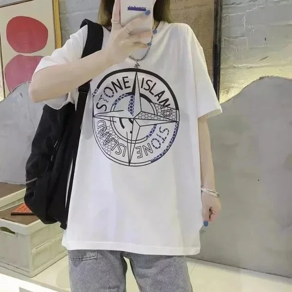 Stone Island OG Style 36 White Graphic T-Shirt