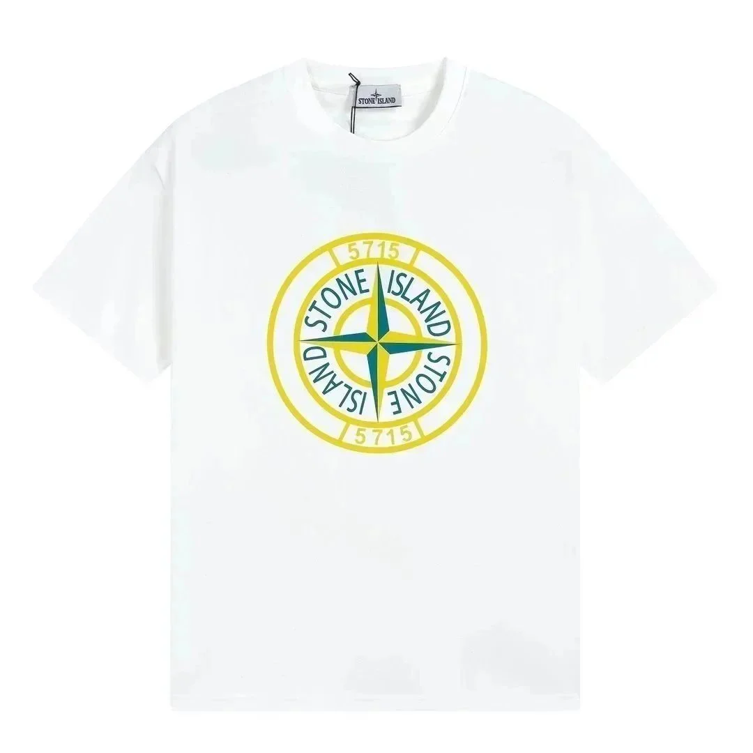 Stone Island 68-15 White Compass T-Shirt