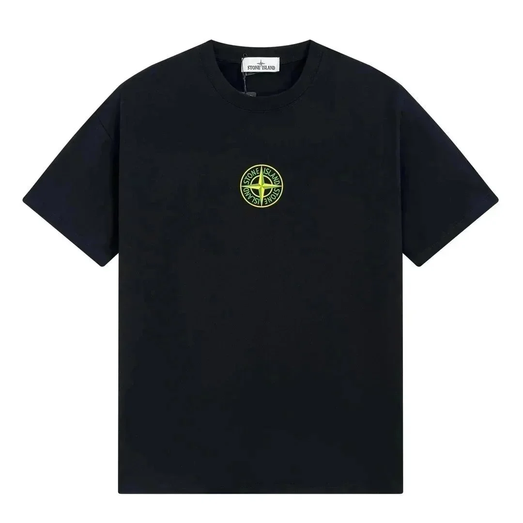 Stone Island Black Logo T-Shirt