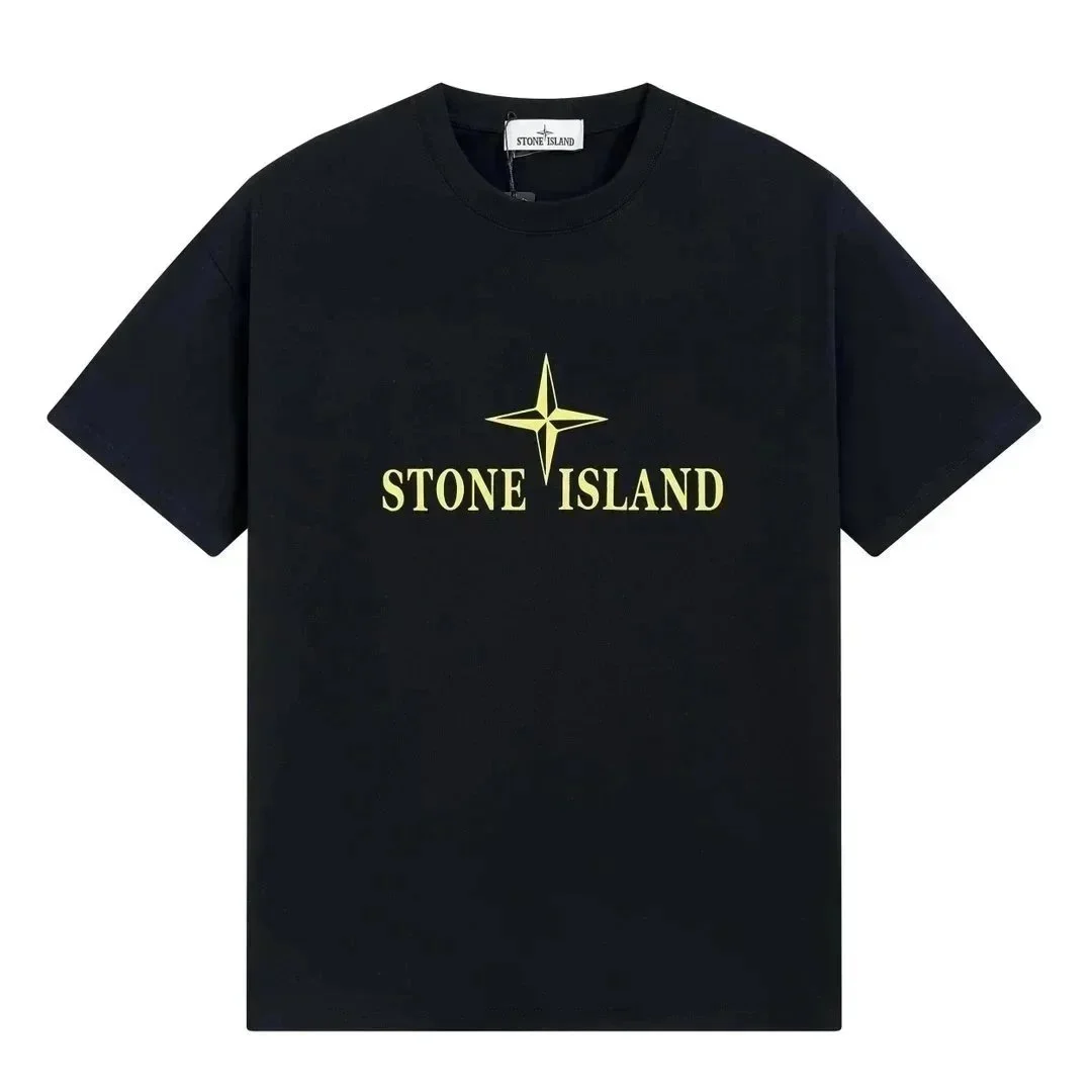 Stone Island Black Gold Logo T-Shirt