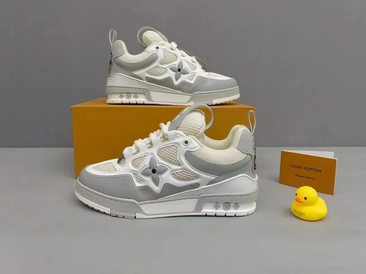 Louis Vuitton LV Trainer White/Grey Sneakers