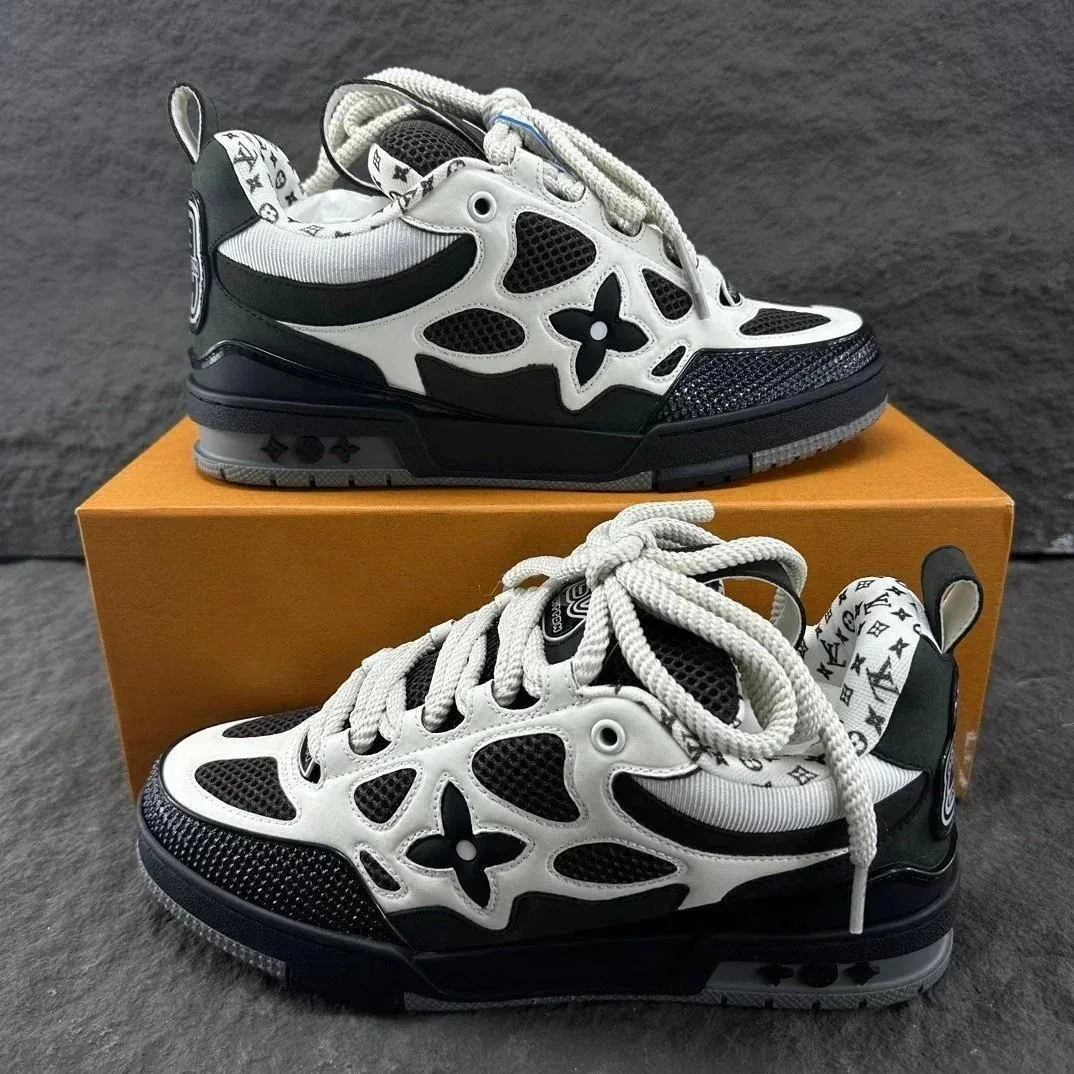 Louis Vuitton Tabi Black & White Sneakers