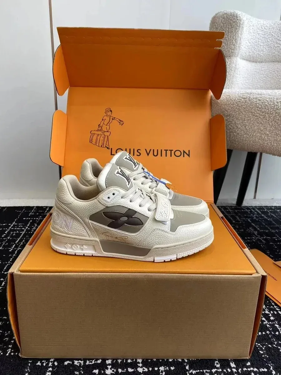 Louis Vuitton LV Trainer White/Grey Sneakers