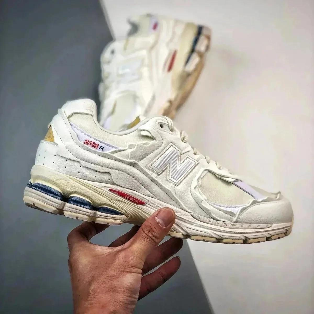 New Balance 2002R Sea Salt Sneakers