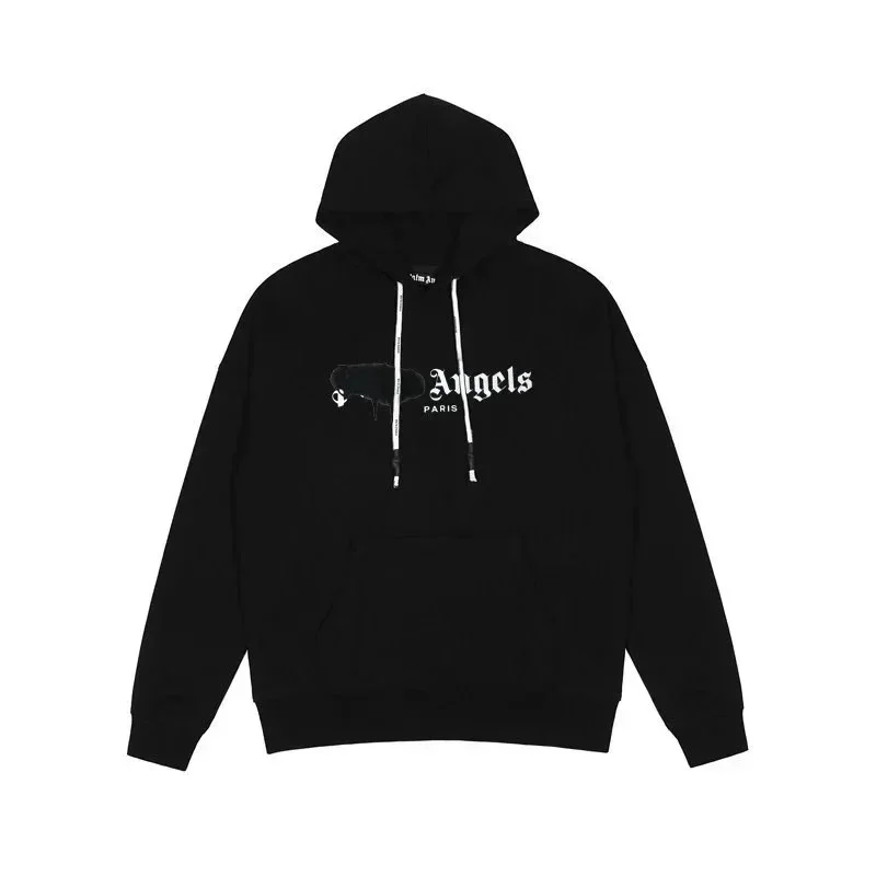 Palm Angels Angels Black Hoodie