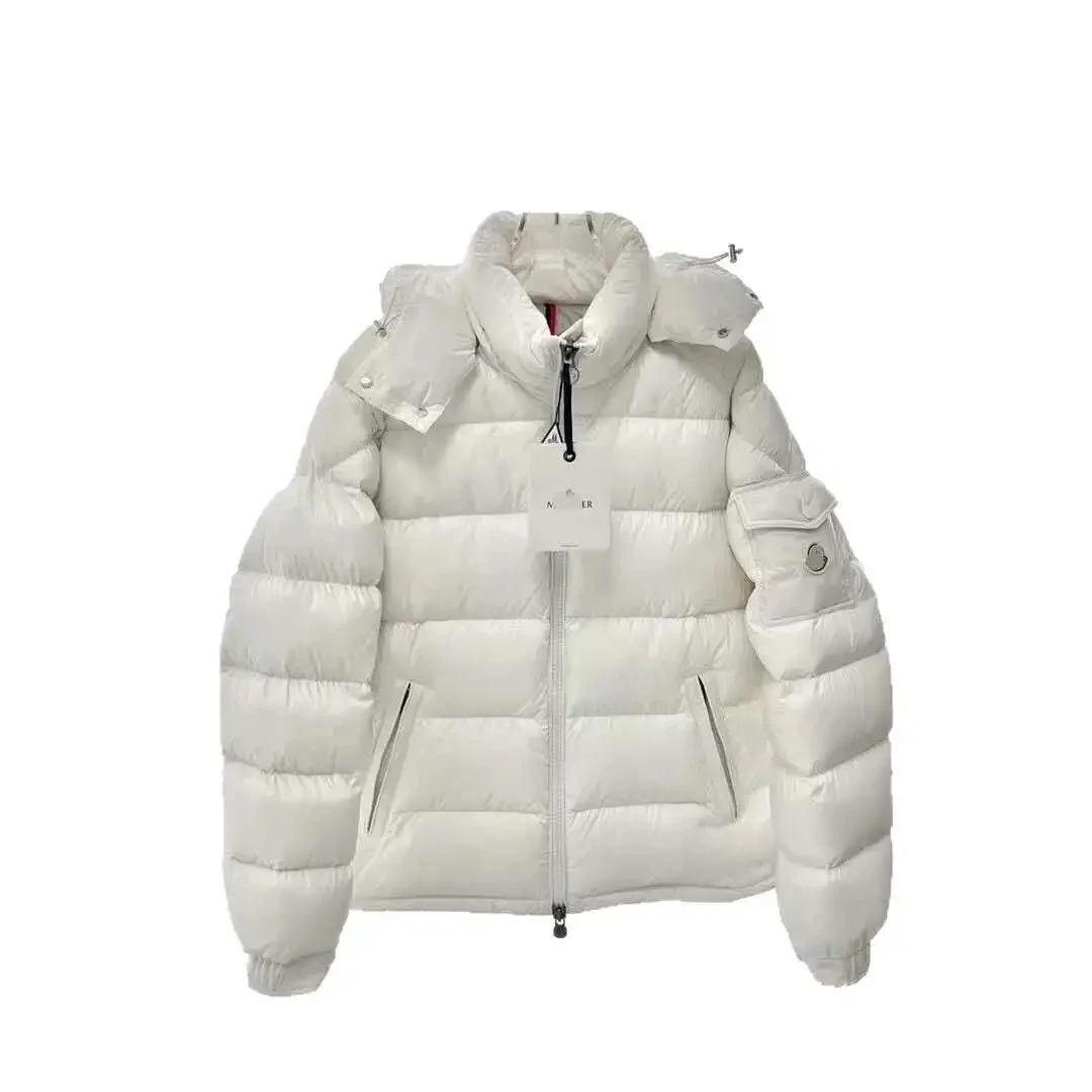 Moncler Maya White Parka