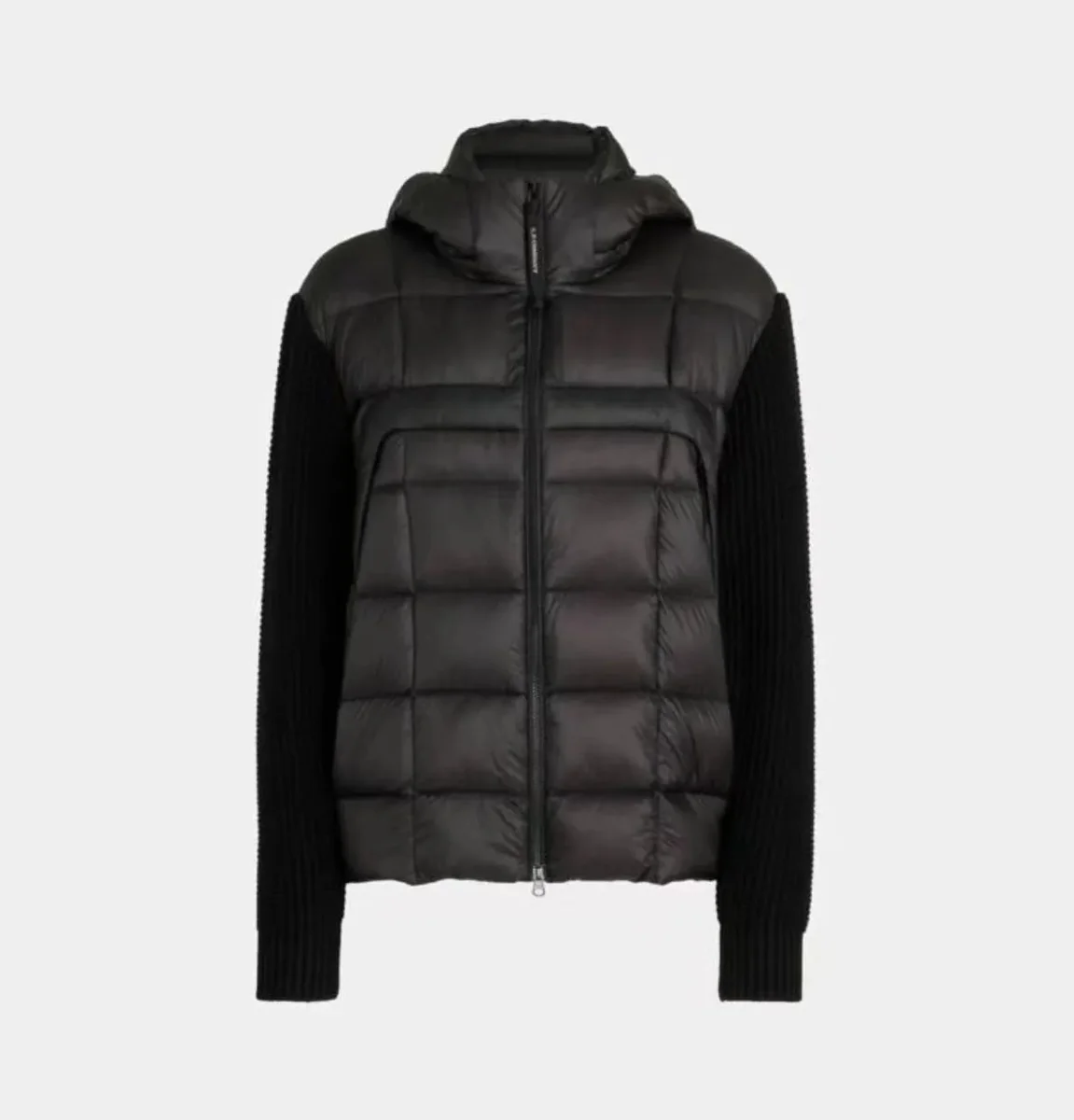 Celine Black 'Eight Pack Abs' Parka
