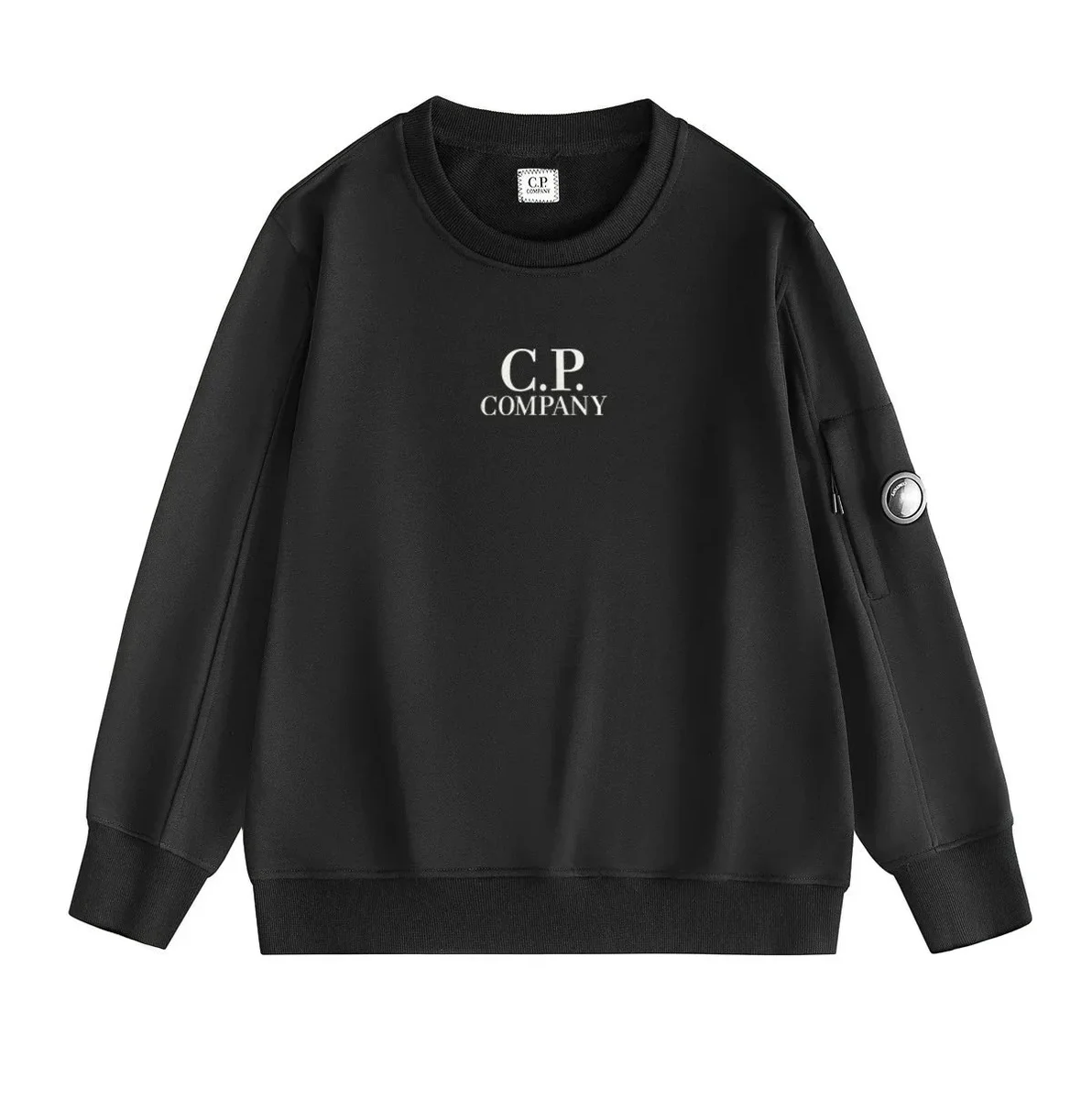 C.P. Company Black Logo Sweatshirt