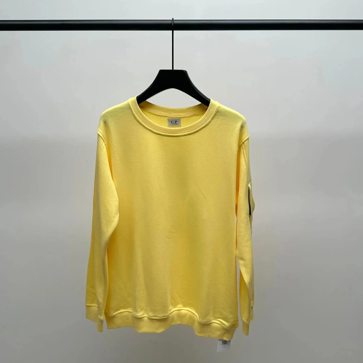 C.P. Company Lemon Yellow Crewneck Sweatshirt