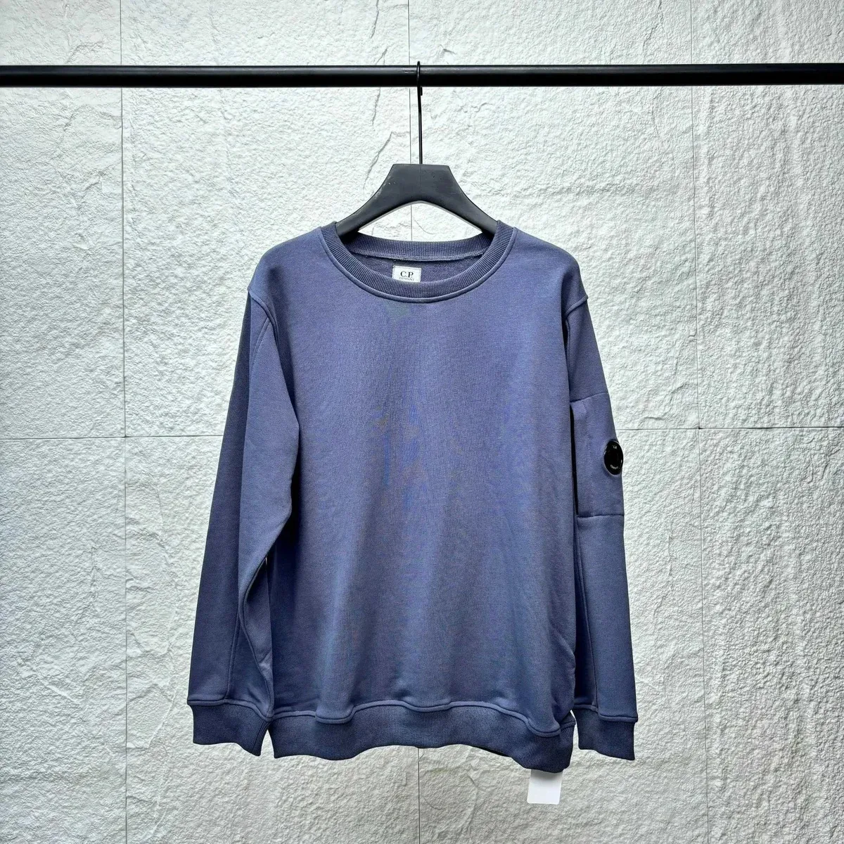 CP Company Goggle Grey Blue Sweatshirt