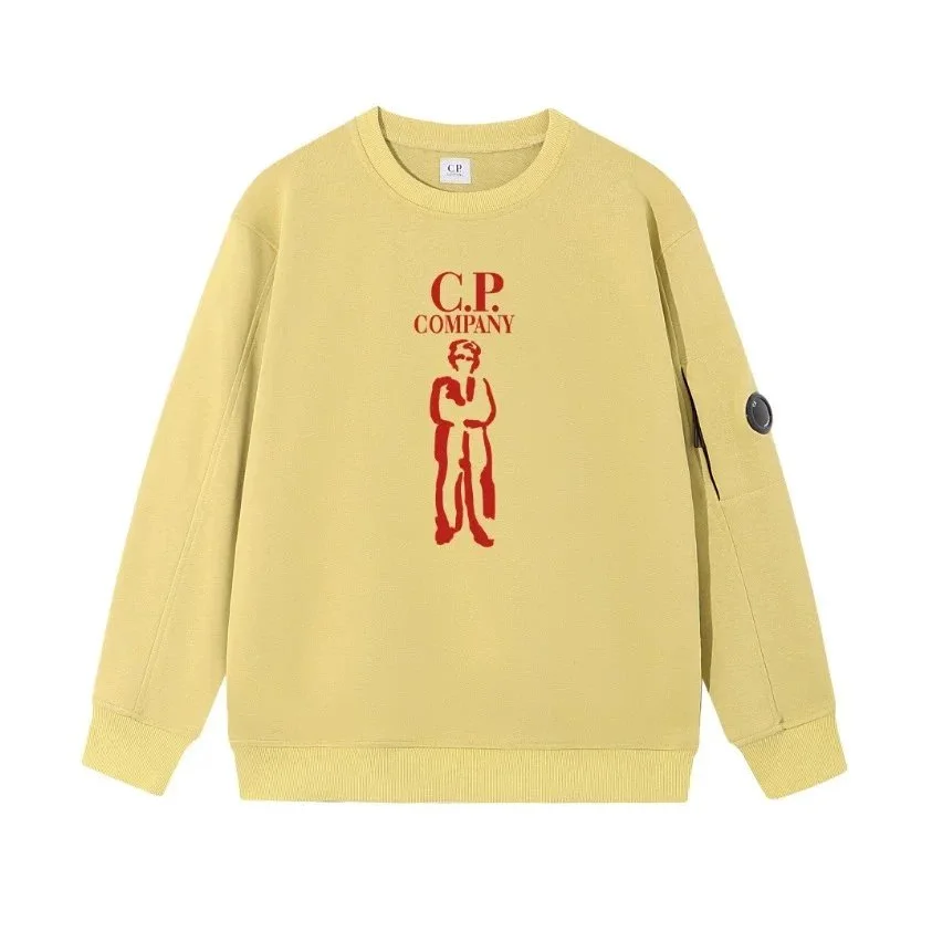 C.P. Company 9930土黄色 Graphic Sweatshirt