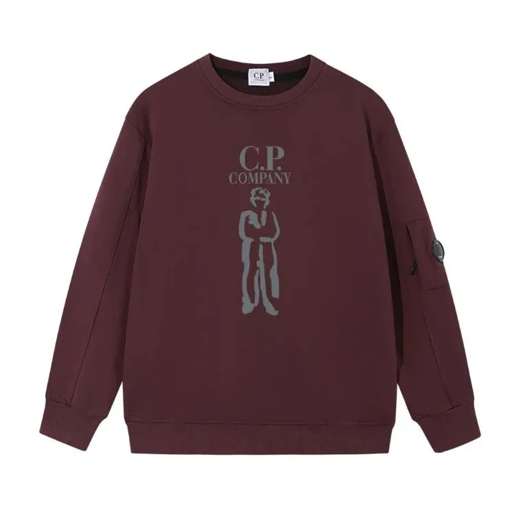 C.P. Company Goggle Graphic Sweatshirt 9930紫红色