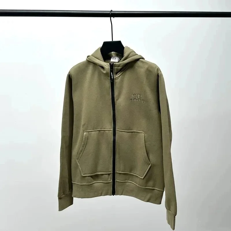CP Company Goggle Military Green Hoodie