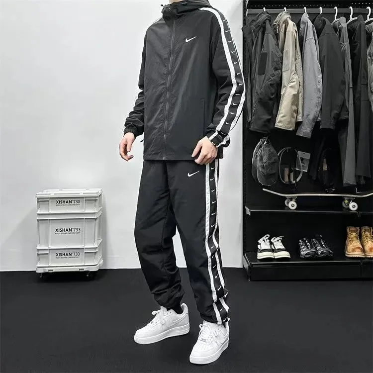 Nike Air Force 1 Black White Tracksuit