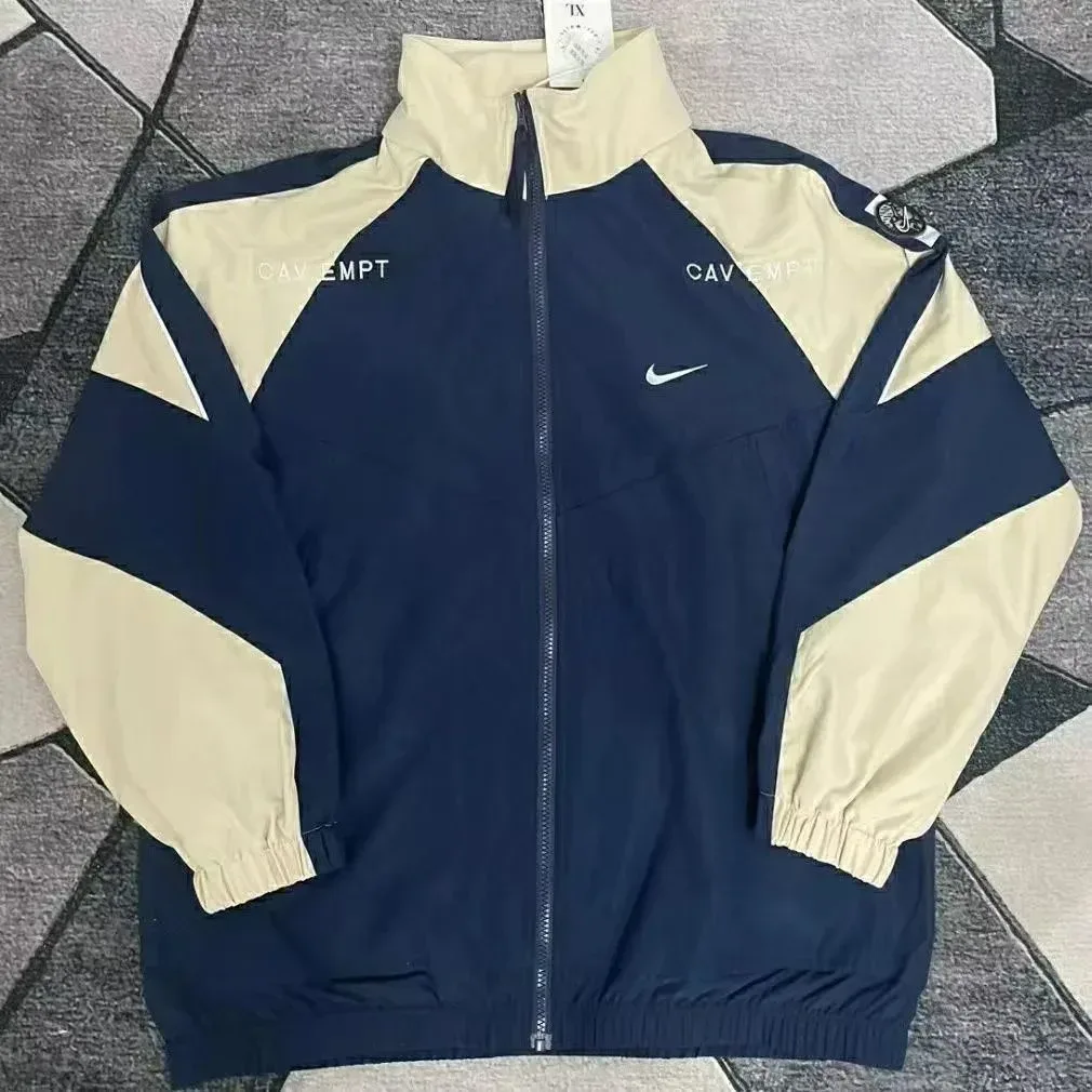 Nike Cav Empt Track Jacket Navy/Cream