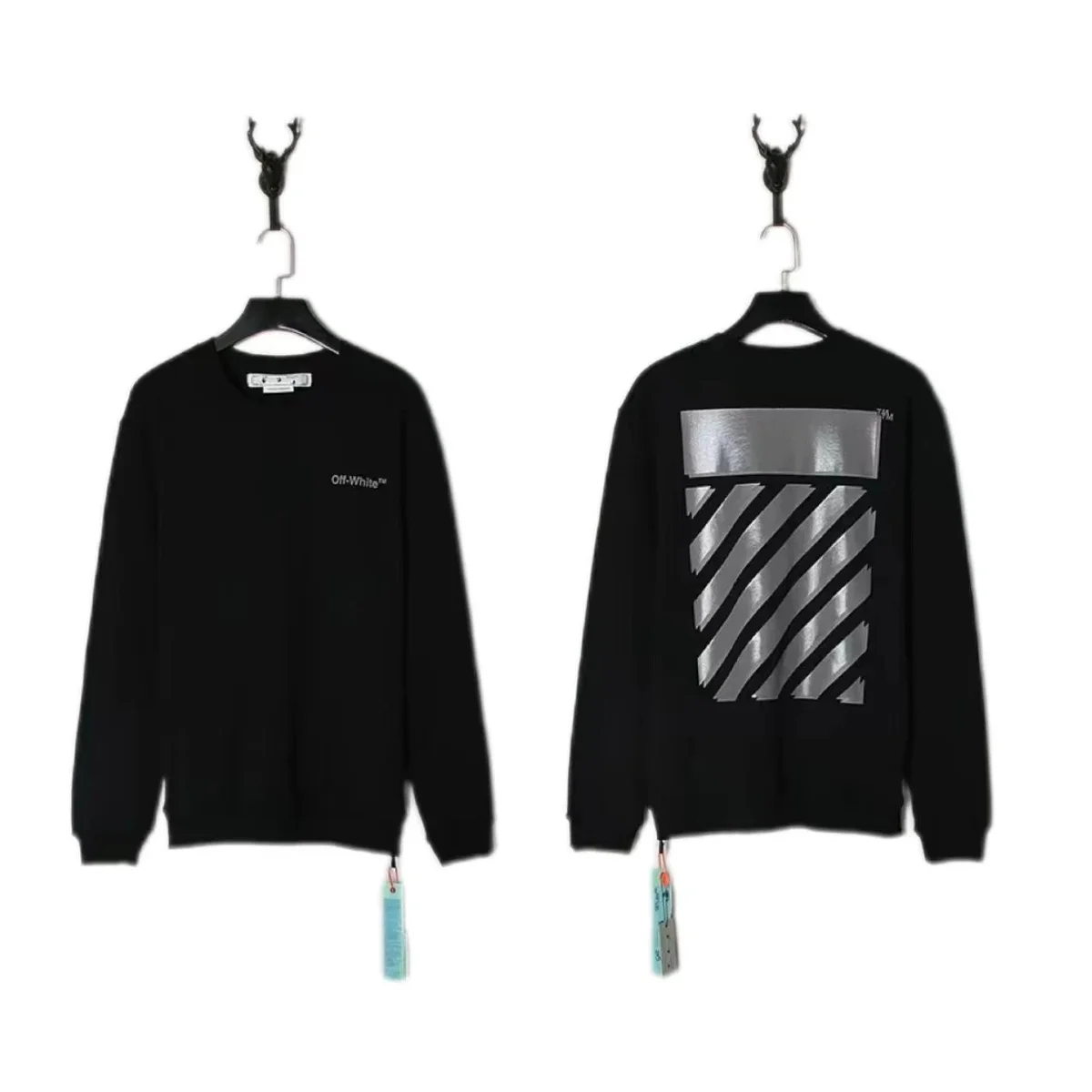Off-White Diagonal Black T-Shirt