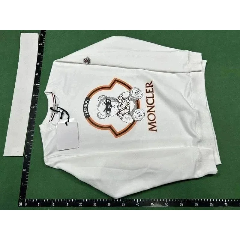 Moncler White Bear Graphic Sweatshirt