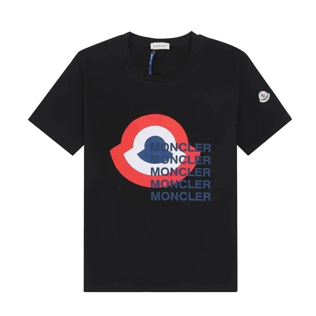 Moncler Monogram T-Shirt Black