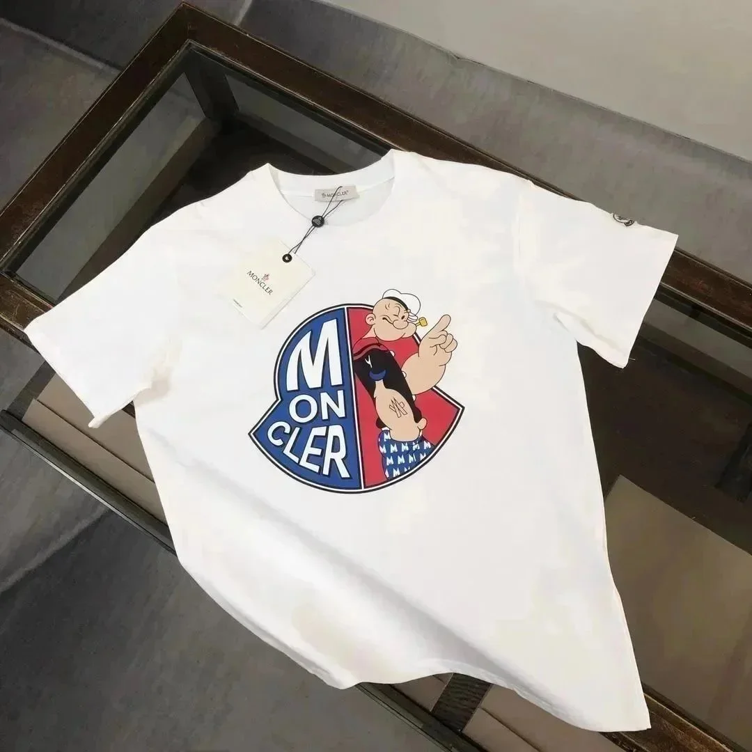 Moncler Popeye Graphic T-Shirt White
