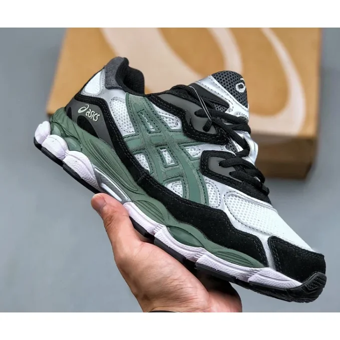 ASICS Gel-Nimbus Olive Green Sneakers