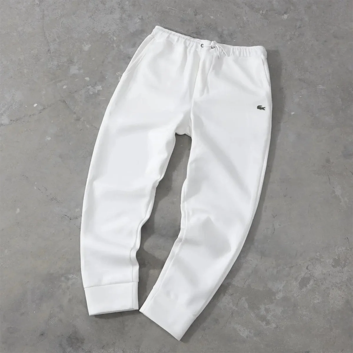 Lacoste高品质裤子白色运动裤