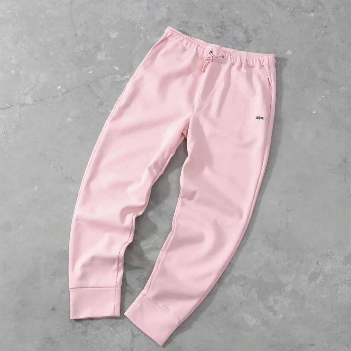 Lacoste高品质裤子粉色运动裤