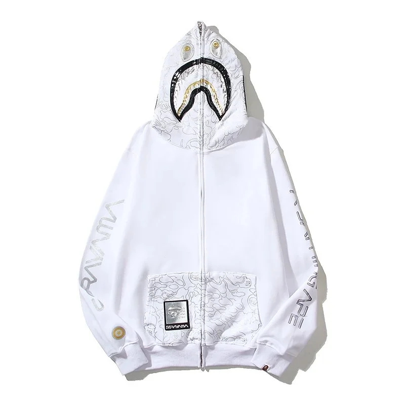 A Bathing Ape BAPE STA White Shark Hoodie