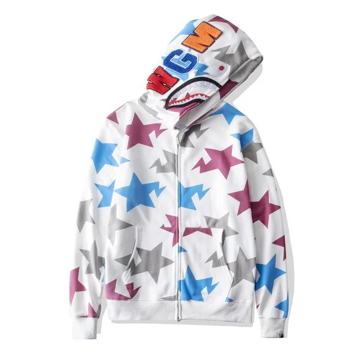 A Bathing Ape BAPE STA ABC Camo Zip-Up Hoodie