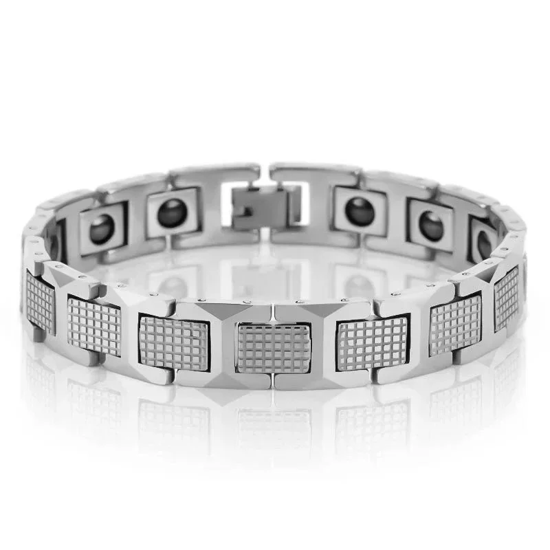 Steel Magnetic Link Bracelet