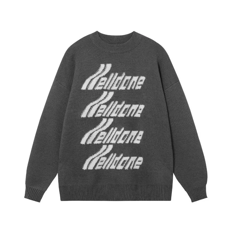 Unisex Helldone Graphic Knit Sweater